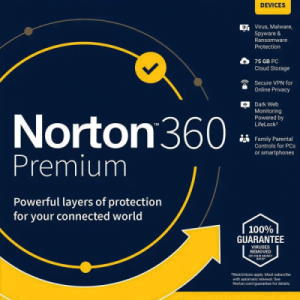 Norton 360 Premium 5 Devices 1 Year